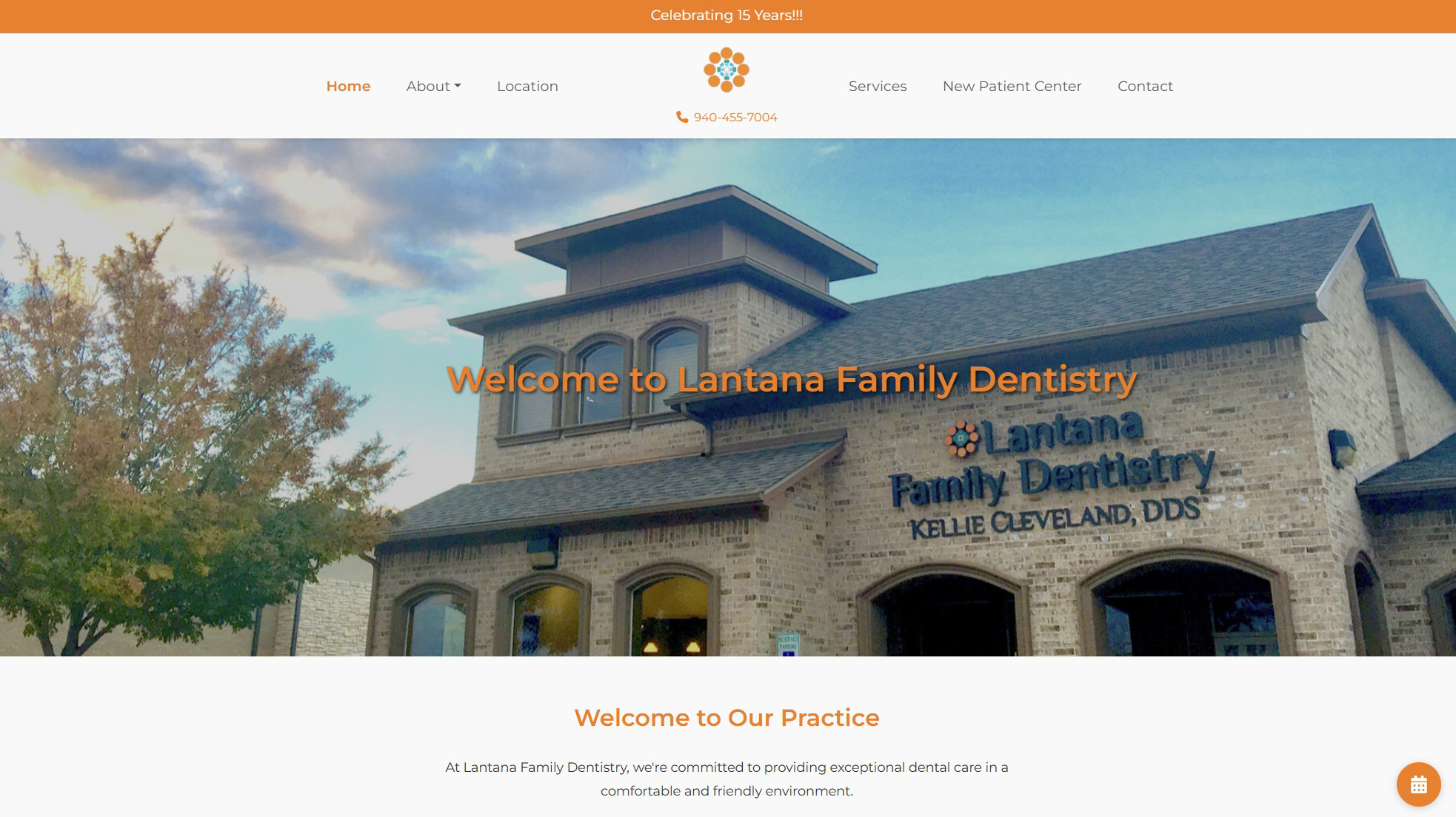 Our website for Lantana Family Dentistry